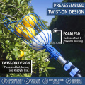 Hot sale Fruit Picker Extendable Long Handle Easy Assembled Apple Fruit Pole  Picker with Basket fruit picking tool